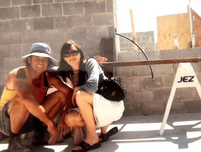 Jeremy Sparks With His Wife Claudia Karvan, An Old Picture